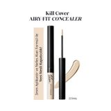 Hafif Formüllü, Uzun Süre Kalıcı Kapatıcı Clio Kill Cover Airy-fit Concealer 2.5 Ivory