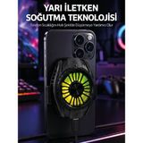 Hafif Tasarımlı Hızlı Soğutma Sağlayan Telefon Soğutucu - HPSBYI5106-2455 - Renkli