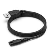 hafiuege Hatteker Elektrikli Tıraş Makinesi ile Uyumlu USB Şarj Kablosu RSCX-7568 RSCX-9598 Hatteker Akülü Saç Düzeltici RFC-692 RFC-696 RFC-690 RFC-588 RFC-598 RFC-696B Yedek Güç Kablosu Adaptörü