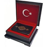 Hafız Boy Kişiye Özel Sandıklı Kuranı Kerim Ayraç - Görselde olan - Altın