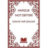 Hafızlık Not Defteri Günlük Takip Çizelgesi Çanta Boy