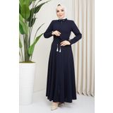 hafsamina Pileli Mevlana Ferace Lacivert