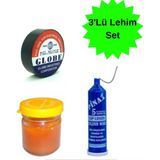 Hafser 3'lü Lehim Seti Elektrik Bandı Lehim Teli Lehim Pastası Yüksek Performans İçin Tasarlandı