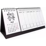 Haftalık Planlayıcı 2026 Masa Takvimi - Mevsim Çoçuklar - 25x9cm