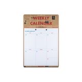 Haftalık Planlayıcı Duvar Takvimi - Standart