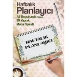 Haftalık Planlayıcı To Do List Spiralli Not Defteri Planner ORMAN-T1184