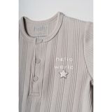 Hafy Baby Hello World Desenli, Kısa Kollu, Yazlık Bebek Tulumu - Yeşil - 9 - 12 Ay