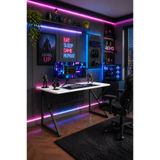 Hagen Oyuncu Masası 140x60 cm Metal Ayak Gaming Bilgisayar Çalışma Masası