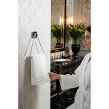 Hagen Yapışkanlı Üçgen Metal Havluluk Banyo Havluluk İkili Havluluk Banyo Askısı Yapışkanlı