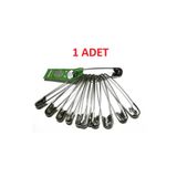 hagiki (1 Adet) Orta Boy No:3 Çengelli İğne 4Cm Boyunda 12 Adetli Çatal İğne (1 Adet)