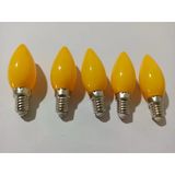 hagiki (5 Adet) LED 1 WATT SARI E 14 DUY GECE LAMBASI AMPULÜ 50/60 Hz. 220 volt (5 Adet)