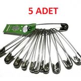 hagiki (5 Adet) Orta Boy No:3 Çengelli İğne 4Cm Boyunda 12 Adetli Çatal İğne (5 Adet)