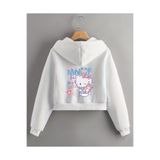 haha Kız Çocukları için Hello Kitty Baskılı Ceket