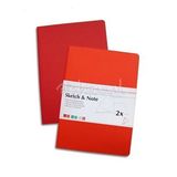 Hahnemühle İkili Eskiz Defter Seti 40 Sayfa A4 Kırmızı-Turuncu