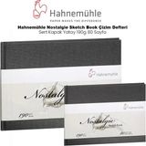 Hahnemühle Nostalgie Sketch Book Sert Kapak Yatay 190 gr 80 Yaprak Çizim Defteri