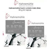 Hahnemühle Sumi Çizim 80 gr 20 Yaprak Eskiz Blok