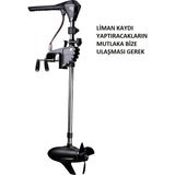 Haibo M250 120 Lbs 24V Fırçasız Elektrikli Bot Motoru - Siyah