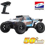 HAIBOXING RC 1/12 901 Firebolt 50+ KM/H Sürat Uzaktan Kumandalı RC Model Araba RTR Elektrikli 4WD Offroad Truck (Mavi)