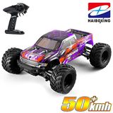 Haiboxing RC 1/12 903 Vanguard 50+ Km/H Sürat 4x4 RTR Elektrikli 4WD Offroad Truck Mor Uzaktan Kumandalı RC Model Araba