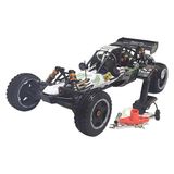 Haiboxing SY Racing 1/5 Baja 5B 30.5Cc RTR Kurşunsuz Benzinli Uzaktan Kumandalı RC Arazi Model Yeşil-Beyaz Araba