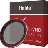 Haida 72 MM Pro II Cpl-Vnd Dairesel Polarize ve Değişken ND 2in1 Filtre