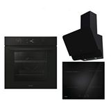 Haier 3'lü Ankastre Set (h6 Id23b3htb-ha64cc/tk-hadg6cs2bght) Siyah