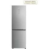 Haier EHD3PWDNPK186 Wi-Fi Bağlantılı Kombi Tipi No Frost Buzdolabı 352 Lt - Gri - Standart
