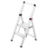 Hailo Dk40 Standartline 2 Basamaklı Emniyet Merdiveni Alüminyum Renk Gümüş
