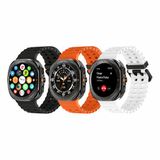 Haino Teko 17 Akıllı Saat Amoled Ekran Siyah Su Geçirmez 15 Gün Pil Bluetooth Arama Spor Ve Sağlık Takibi