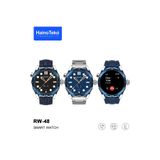 Haino Teko Rw-48 Amoled Ekran 47Mm Deri Silikon Çelik Kordonlu Klasik Akıllı Saat