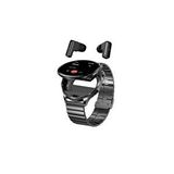 Haino Teko Watch Ultra 12 Amoled Ekran Waterproof Akıllı Saat Bluetooth Kulaklıklı 3 Kordonlu Siyah Teko12