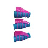 Hair Clips Hair Roller Silikon Bigudi 12 Li 7x3 Cm Renkli