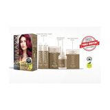 Haır Color (Keratin)'li 1 Kutu (2 x 50 Ml) (Şarap Kızılı 4.65) - Option-1