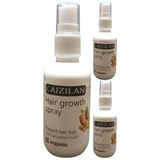Hair Growth Spray 3 Adet Zencefil Özlü Saç Boyutu Için Sprey 50 ml - 3lü