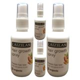 Hair Growth Spray 4 Adet Zencefil Özlü Saç Boyutu Için Sprey 50 ml - 4lü
