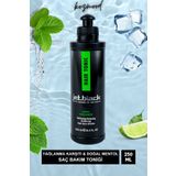 Hair Shot Yağlanma Karşıtı & Doğal Mentol Saç Bakım Toniği 250 Ml - Buz Etkili Jet Black Tonik