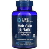 Hair Skin Nails , Saç, Cilt ve Tırnaklar, Collagen Plus Formülü, 120 Tablet - Aromasız