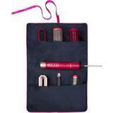 Hair Styler Seyahat Çantası Nar Çiçeği - Ahşap