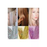 Hair Tinsel - Saç Simi Rengarenk Saç Aksesuarı 2 Adet