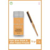 Hair Wax Stick 75GR - Saç Sabitleyici Berberstıckwax Topuz Fırçası