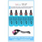 hairbox professional hair care products Erkek Saç Çıkarıcı Serum, Saç Çıkaran Serum , Saç Gürleştirici (5adet Serum Tarak )