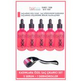 hairbox professional hair care products Kadın Saç Çıkarıcı Serum, Saç Çıkaran Serum , Saç Gürleştirici ( 5 Serum 1 Tarak Hediye)