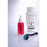 hairbox professional hair care products Saç Gürleştirici Serum - Saç Losyonu - Saç Bakım Yağı (1ADET SERUM ROLLER ŞAMPUAN)