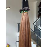 Hairpim Mikro Kaynak Professional (0.8 Gr) Açık Kumral 50 Adet 70 Cm Yeni Nesil Kaynak Saç Mk717
