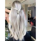 Hairpim Wavy (0.7 Gr) Platin Ombre 50 Adet 55 Cm Yeni Nesil Kaynak Saç Hp517