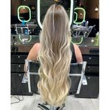 Hairpim Wavy (0.8 Gr) Bebek Sarısı Ombre 50 Adet 70 Cm Yeni Nesil Kaynak Saç Hp464