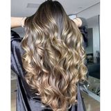 Hairpim Wavy (0.8 Gr) Doğal Sombre 50 Adet 70 Cm Yeni Nesil Kaynak Saç Hp428