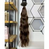 Hairpim Wavy (0.8 Gr) Kahve 50 Adet 70 Cm Yeni Nesil Kaynak Saç Hp782