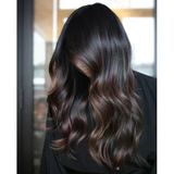 Hairpim Wavy (0.8 Gr) Kestane Kahve Ombre 50 Adet 55 Cm Yeni Nesil Kaynak Saç Hp392