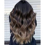 Hairpim Wavy (0.8 Gr) Koyu Kumral Ombre 50 Adet 60 Cm Yeni Nesil Kaynak Saç Hp391